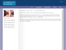 Tablet Screenshot of huylebrouck.be